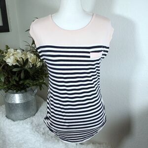 MOM'S THE WORD MATERNITY TOP SZ.L EUC